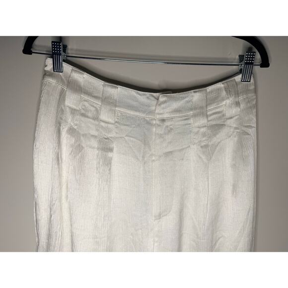 RTA Ivory Matching Bustier & High Waist Pant Set Size 8 NWT - Picture 6 of 8
